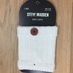 Steve Madden Ribbed Knit Boot Cuffs